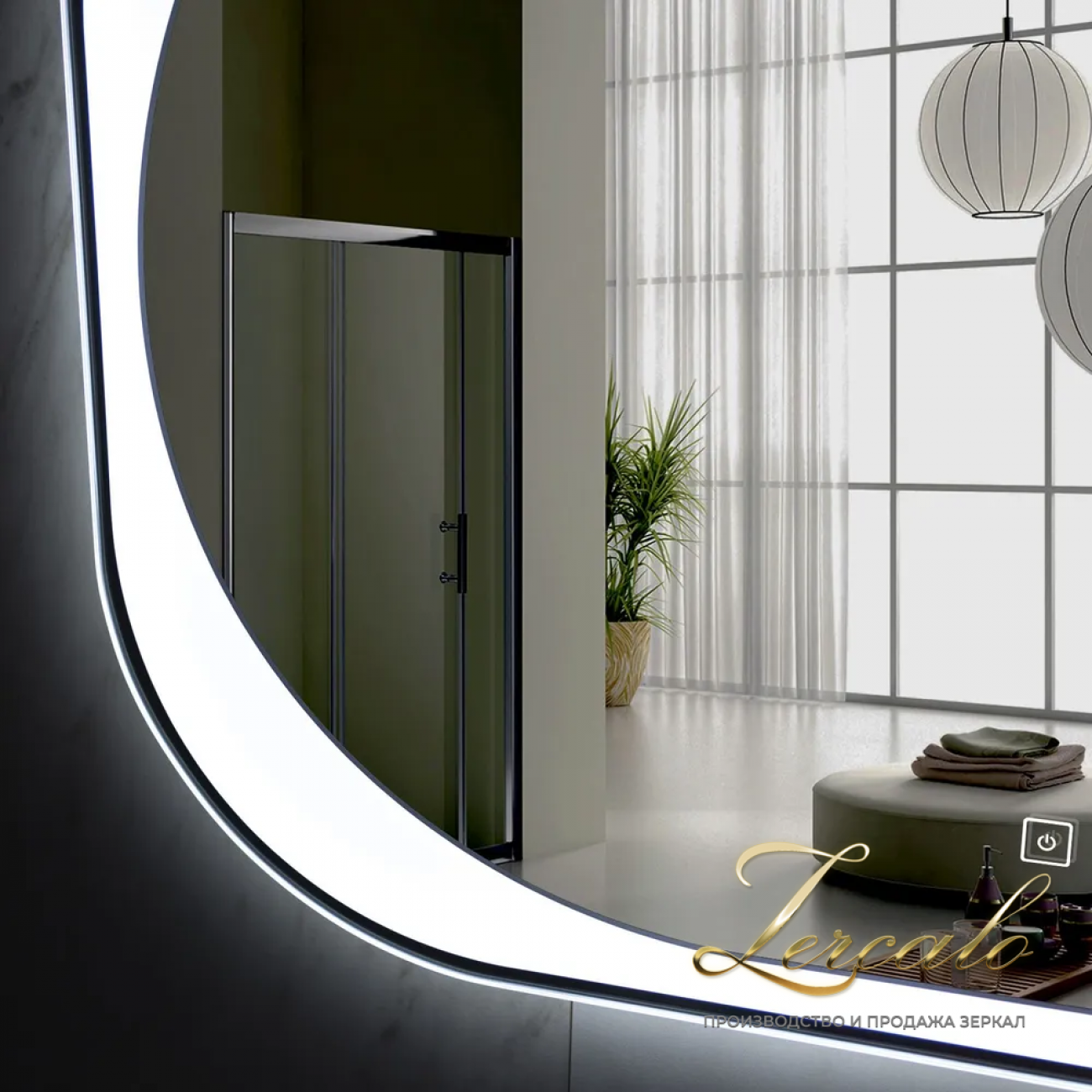 Anna зеркало прямоугольное 80x60, 60x80, 80x80